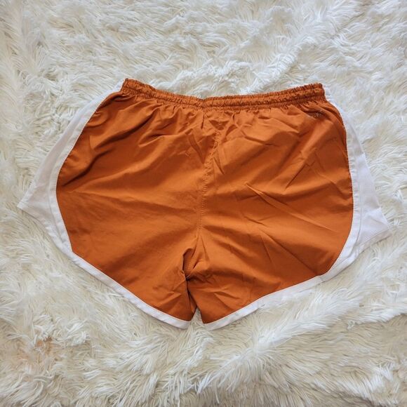 Nike Orange and White Athletic Shorts - Picture 4 of 4